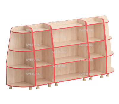 Комплект шкафов для игрушек и пособий “Солнышко-1”